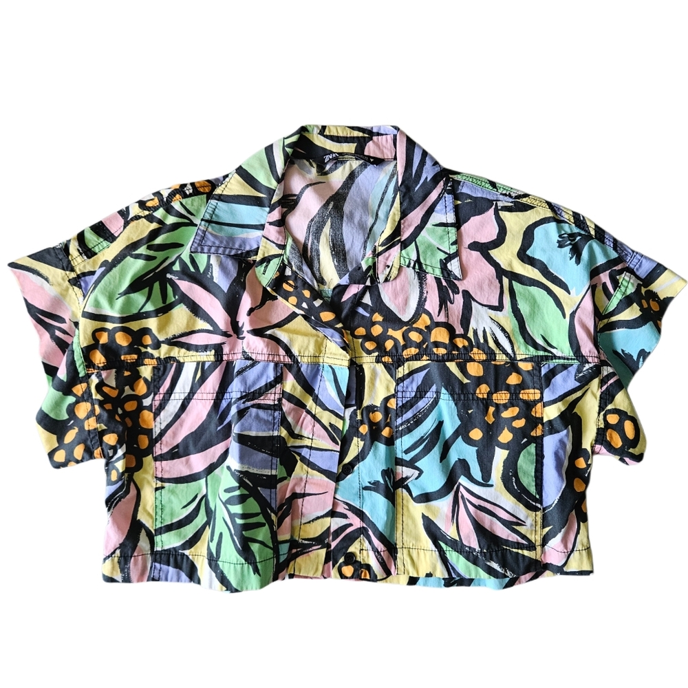 NWOT Zara Crop Top